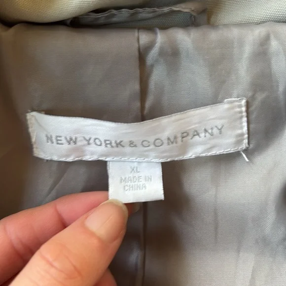 New York & Company Trench Coat - Picture 3 of 3
